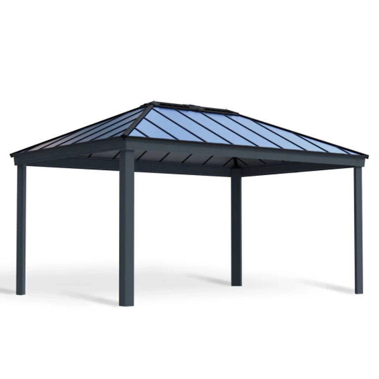 Pavillon Dallas 4,2 x 6 meter - Antracitgrå