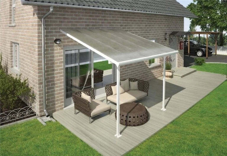 Terrasseoverdækning Feria 9,0 m2 - Hvid
