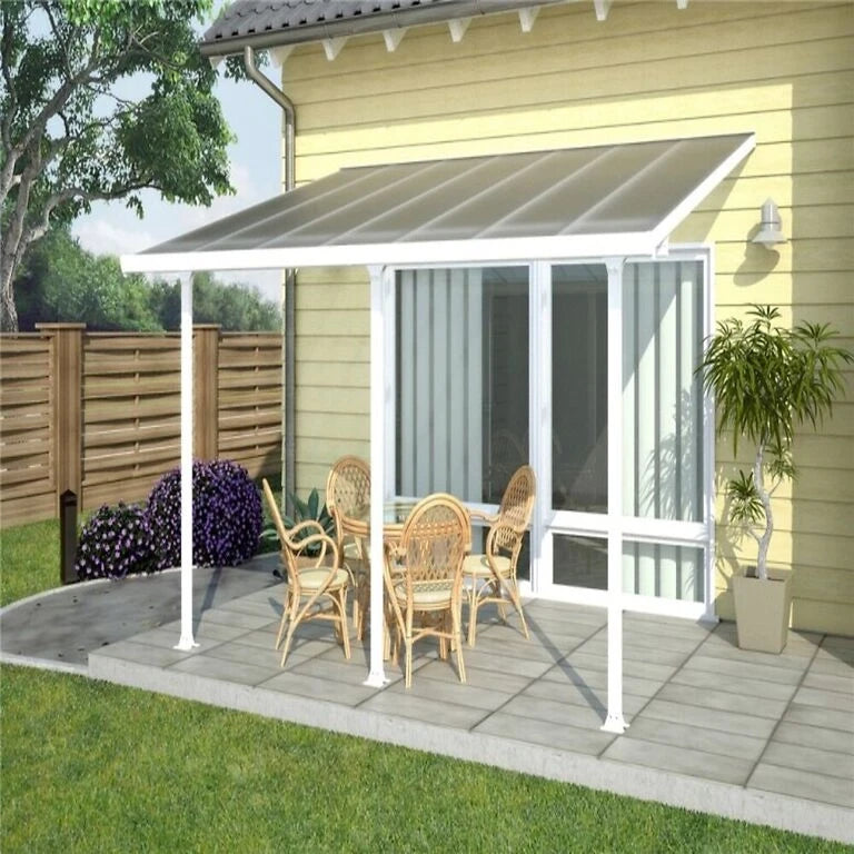 Terrasseoverdækning Feria 12,5 m2 - Hvid