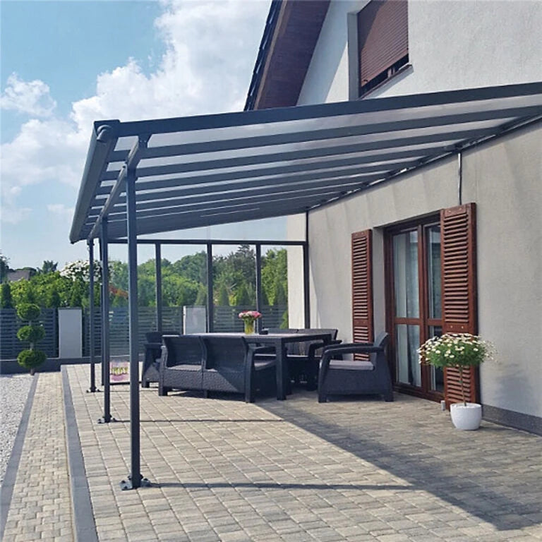 Terrasseoverdækning Feria 16,1 m2 - Antracitgrå