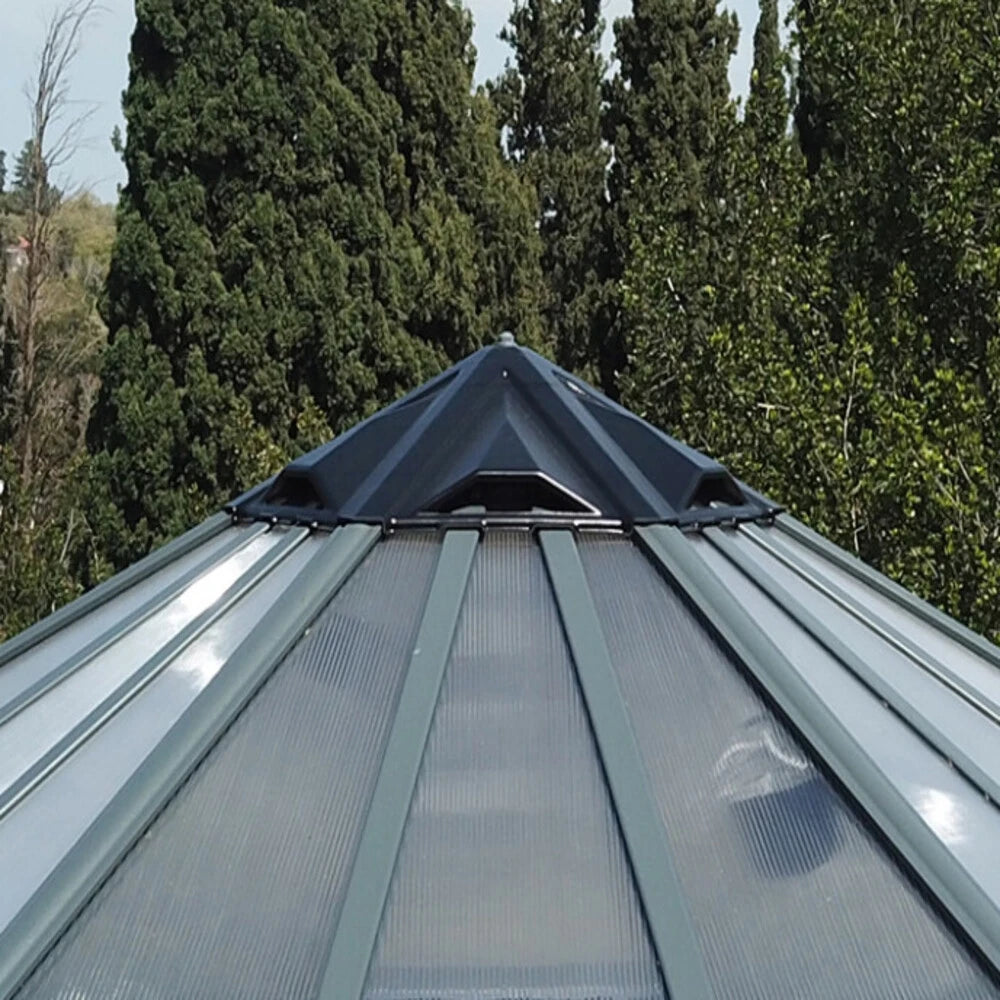 Drivhus Oasis hexagonal 8,6 m2