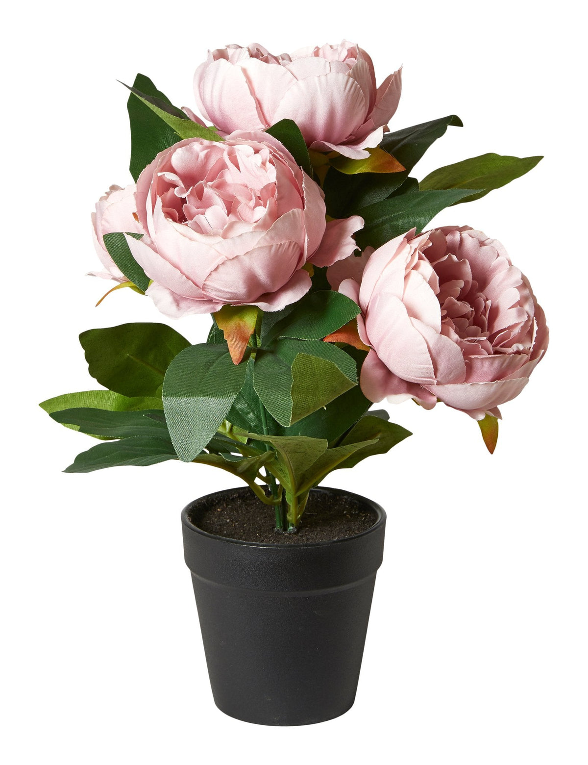 Artificial Peony in Pot H31 cm - Rose