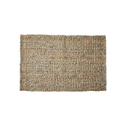 Jute and Wool Rug 60 x 90 cm - Natural