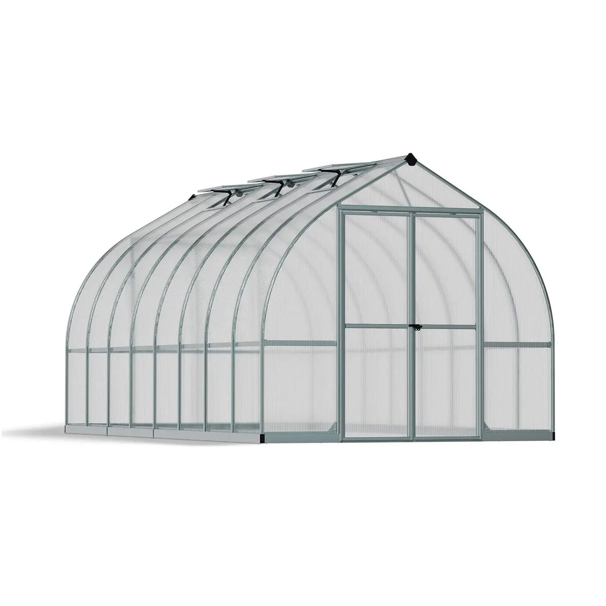 Drivhus Bella 12 m2 - Sølv