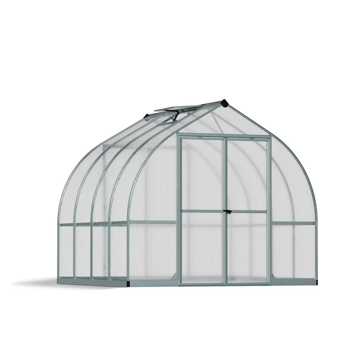 Drivhus Bella 6 m2 - Sølv