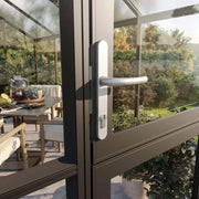 Greenhouse Galant II, only polycarbonate, anthracite-grey