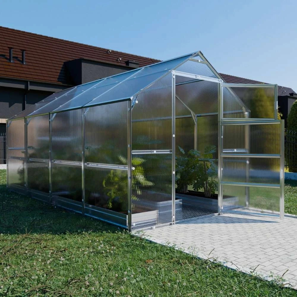 KLASIKA Bernard Drivhus 2,35 x 4 m (9,4 m2)