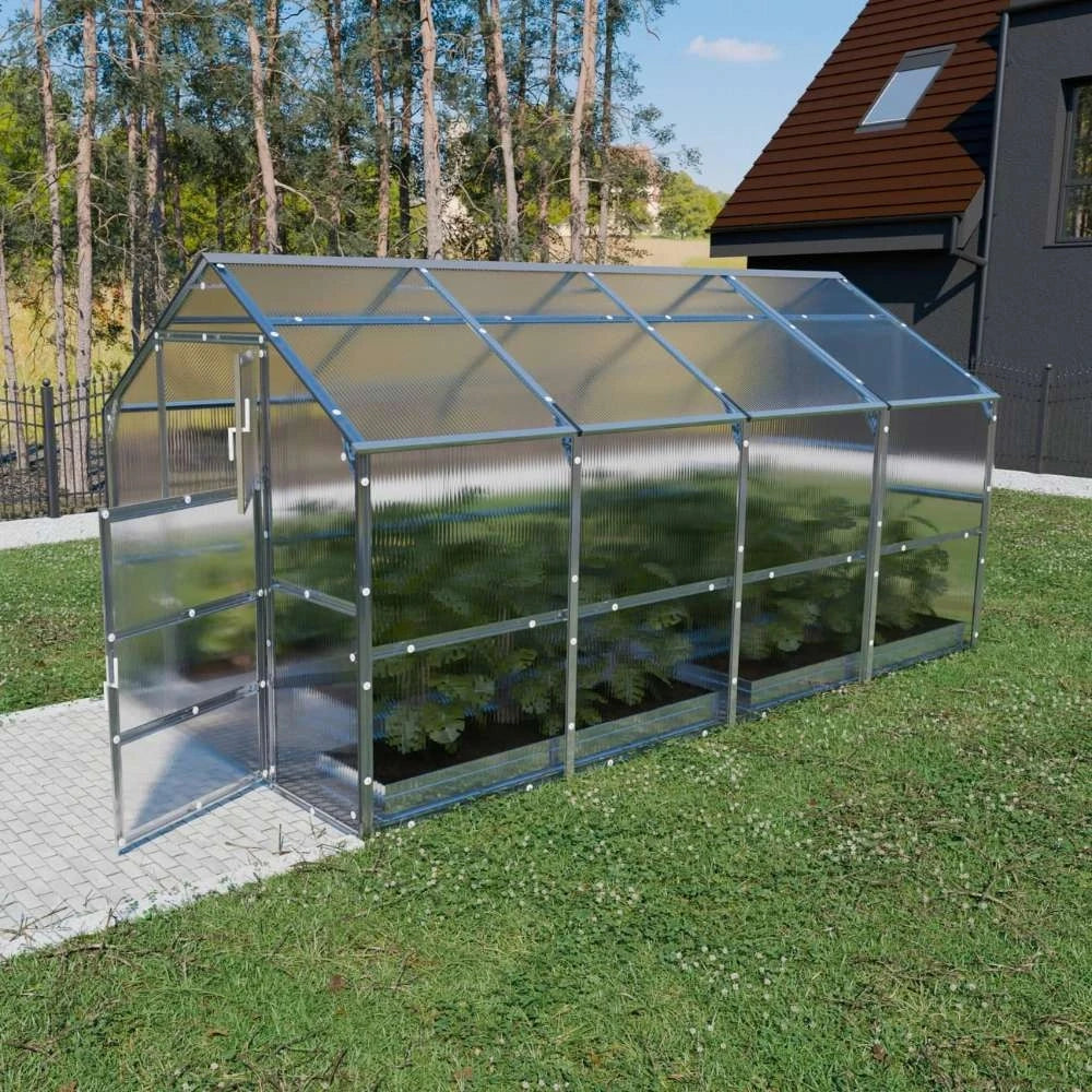 KLASIKA Bernard Drivhus 2,35 x 4 m (9,4 m2)