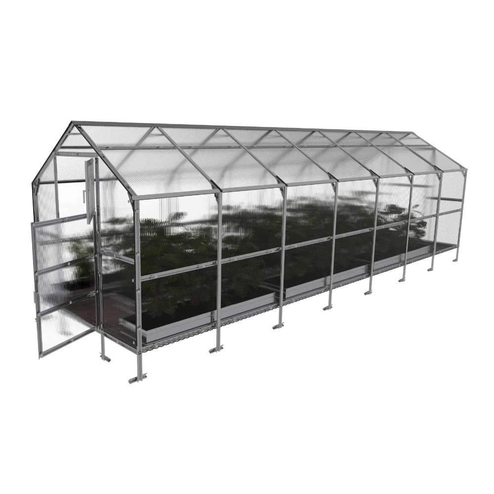 KLASIKA Bernard drivhus 2,35 x 7 m (16,45 m2)