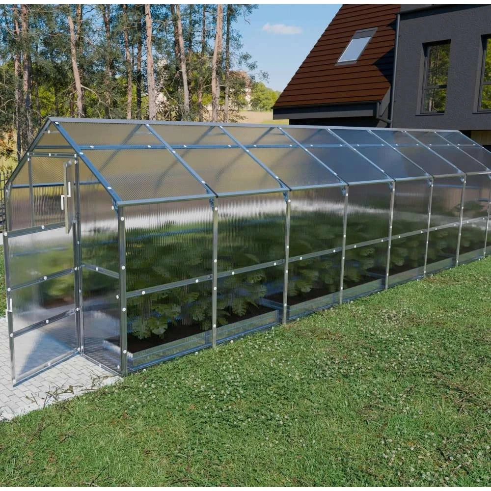KLASIKA Bernard drivhus 2,35 x 8 m (18,8 m2)
