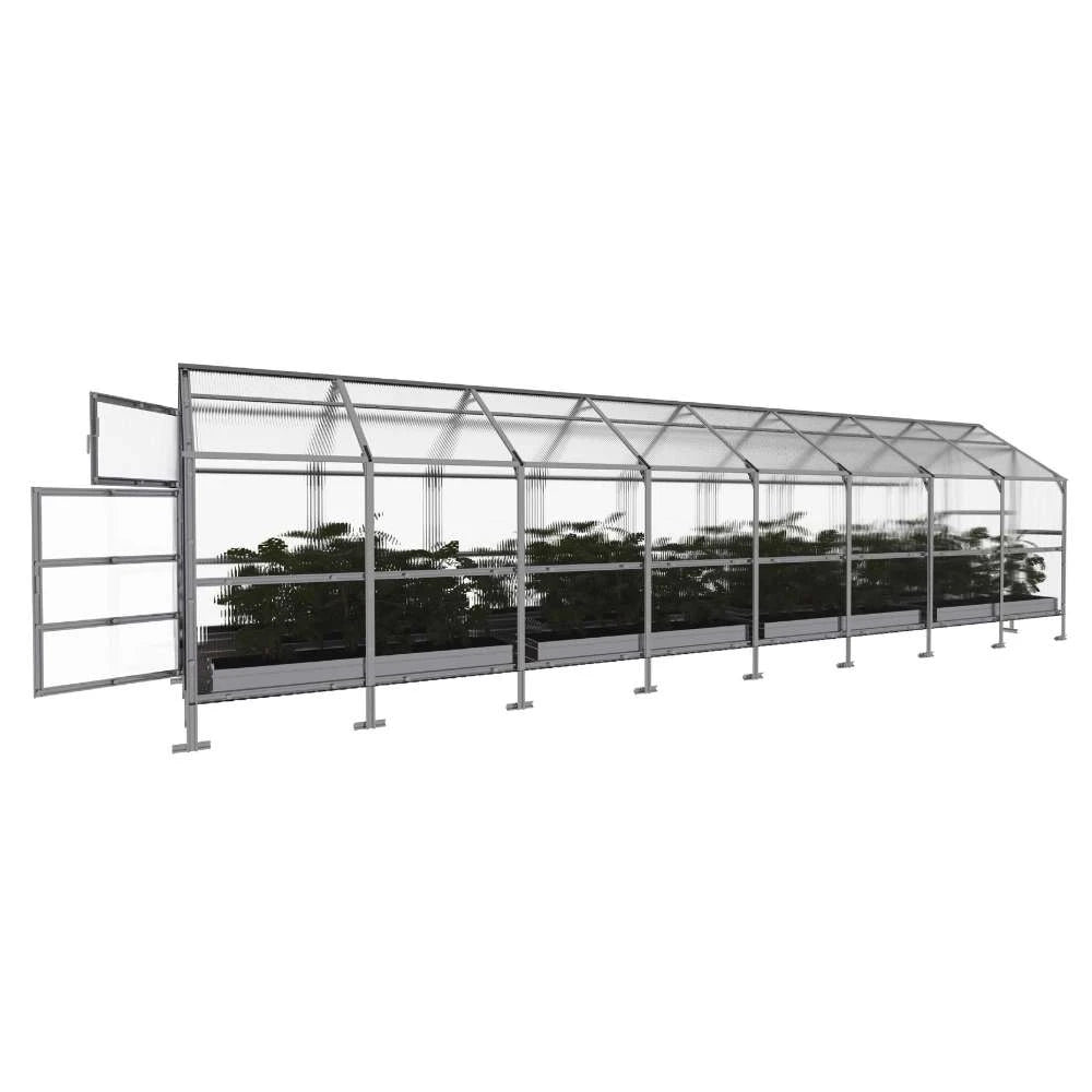 KLASIKA Bernard drivhus 2,35 x 8 m (18,8 m2)