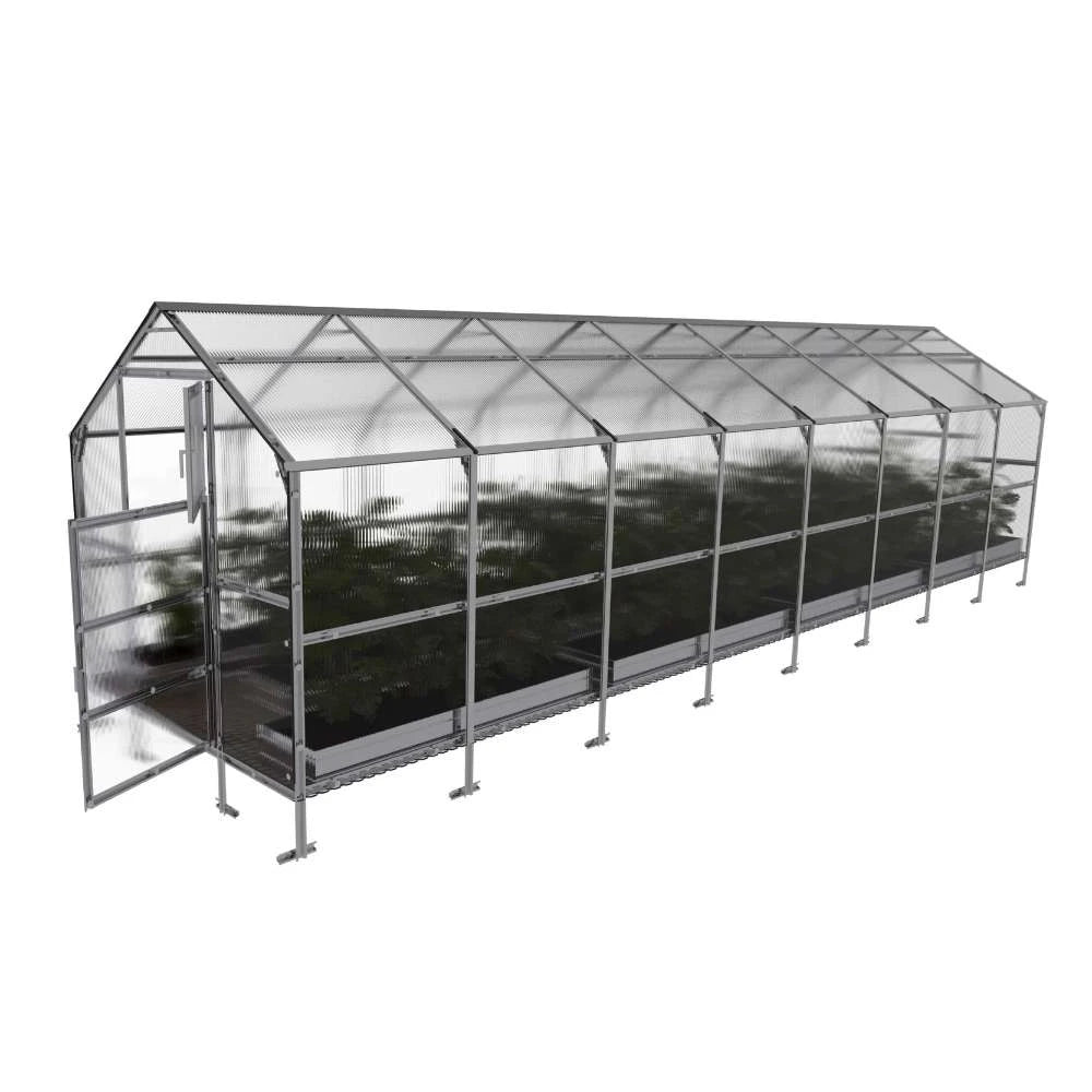 KLASIKA Bernard drivhus 2,35 x 8 m (18,8 m2)