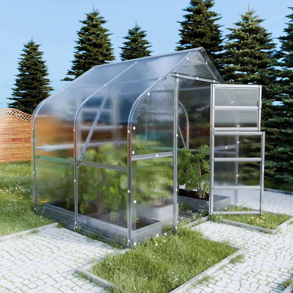 KLASIKA Drop drivhus 2,5 x 2 m (5 m2)