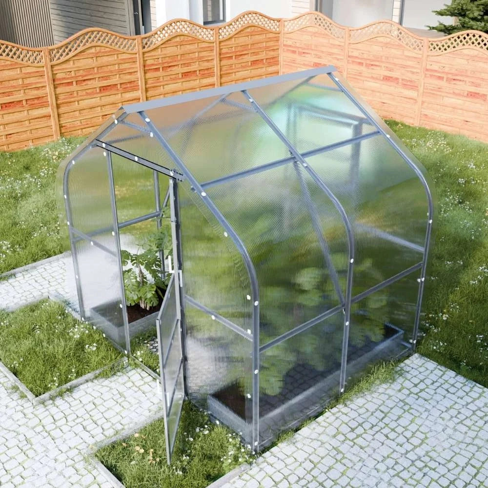 KLASIKA Drop drivhus 2,5 x 2 m (5 m2)