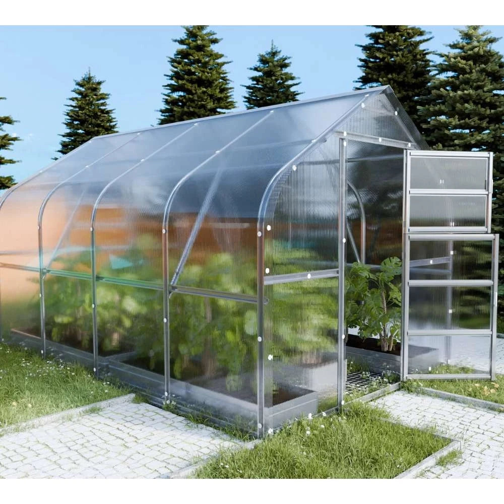 KLASIKA Drop drivhus 2,5 x 4 m (10 m2)