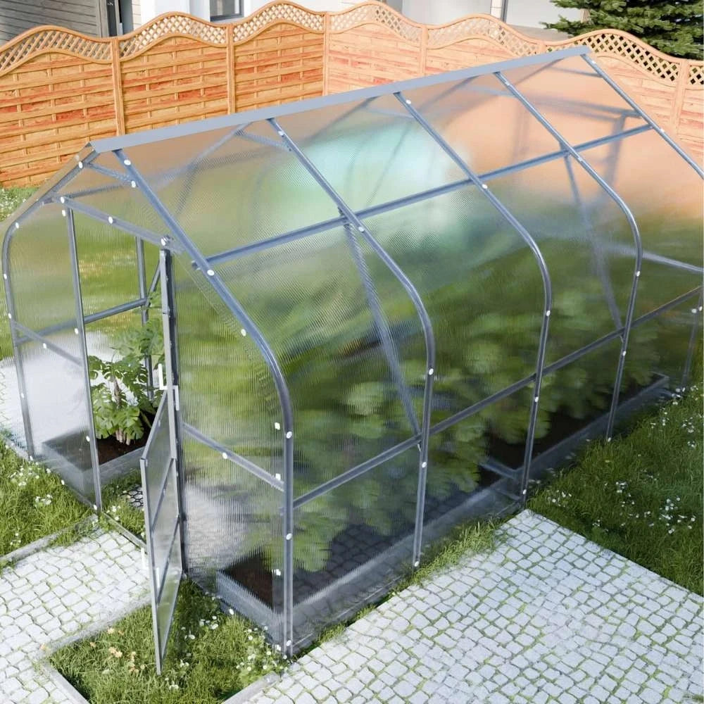 KLASIKA Drop drivhus 2,5 x 4 m (10 m2)