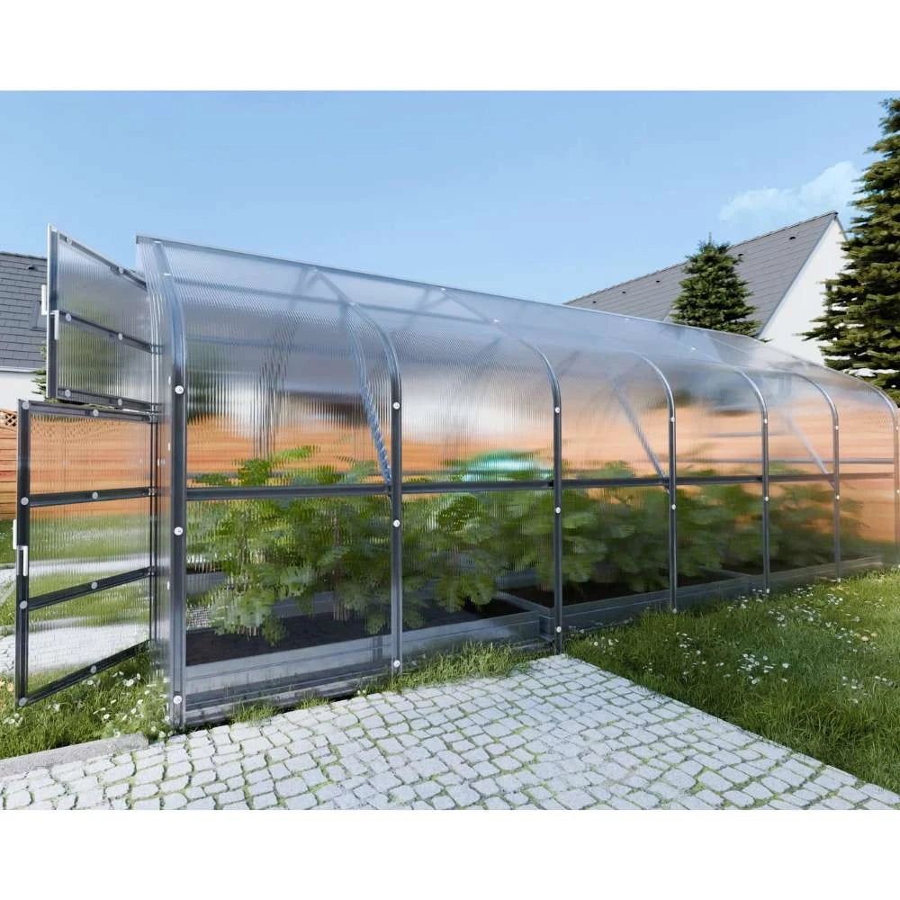 KLASIKA Drop drivhus 2,5 x 6 m (15 m2)