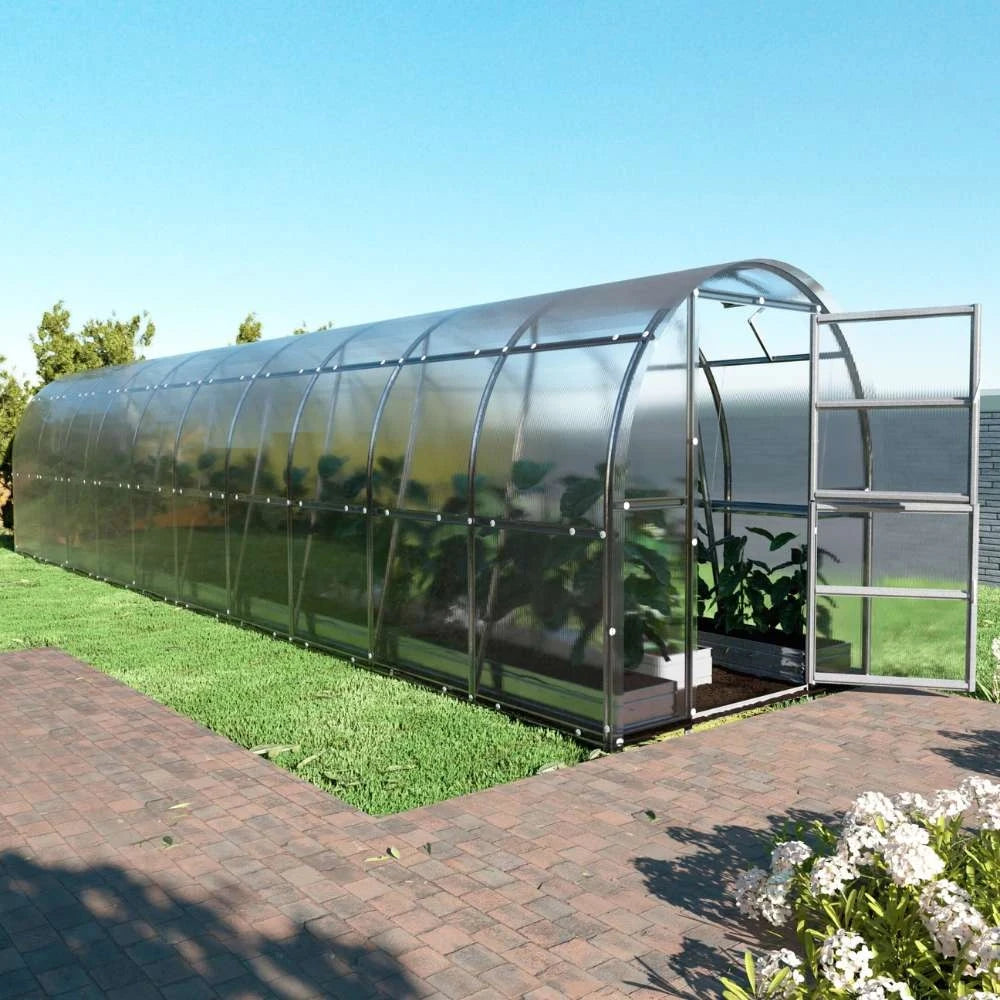 KLASIKA SLIM drivhus 2 x 10 m (20 m2)