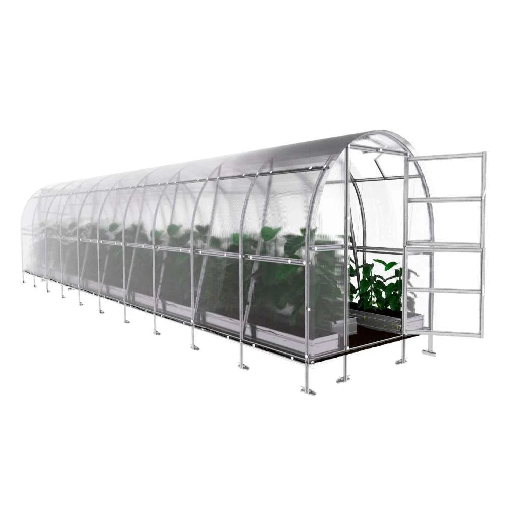 KLASIKA SLIM drivhus 2 x 12 m (24 m2)
