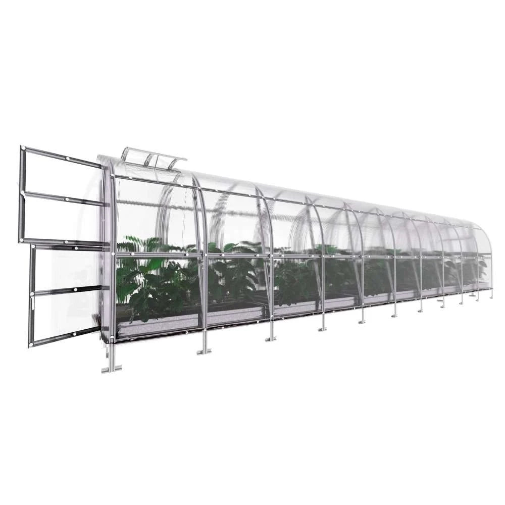 KLASIKA SLIM drivhus 2 x 10 m (20 m2)