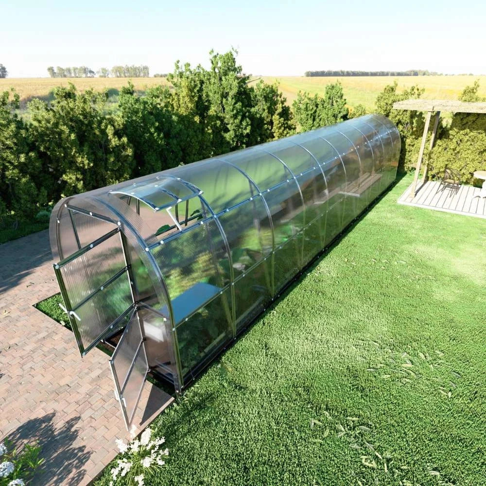 KLASIKA SLIM drivhus 2 x 10 m (20 m2)