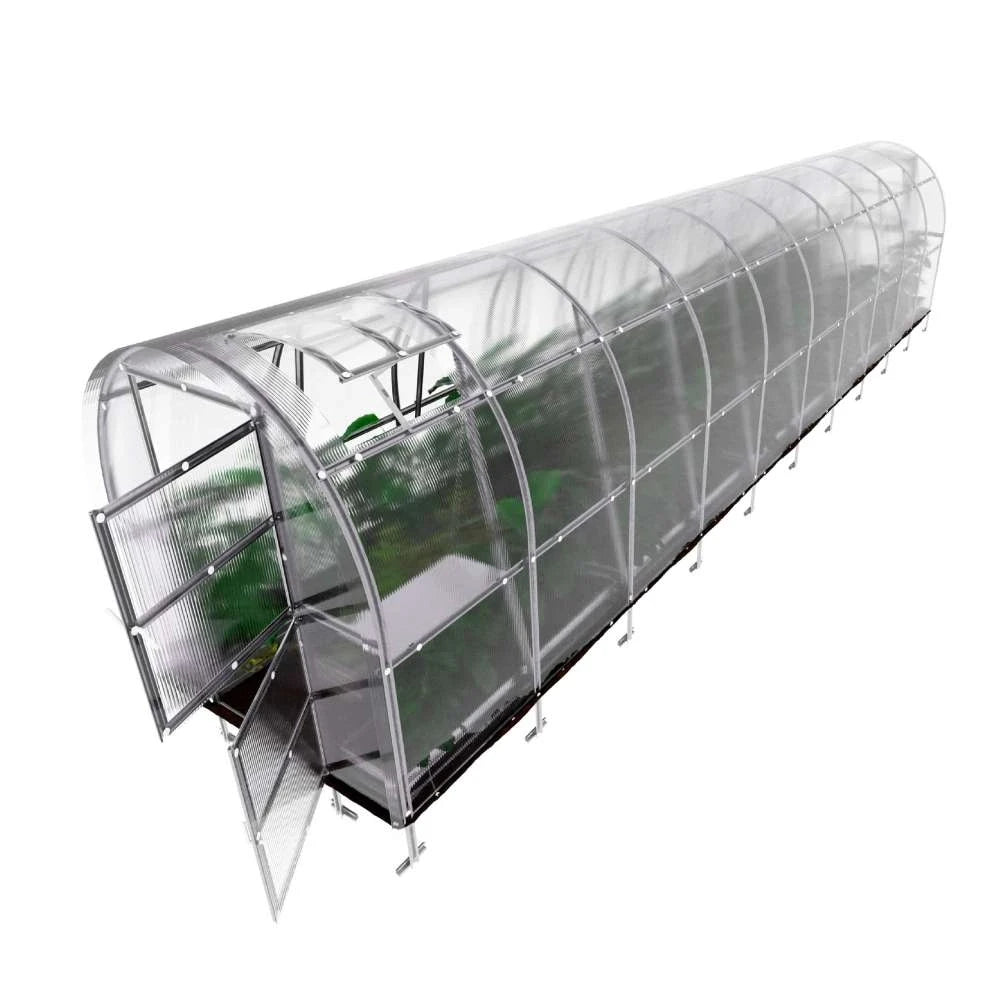 KLASIKA SLIM drivhus 2 x 10 m (20 m2)