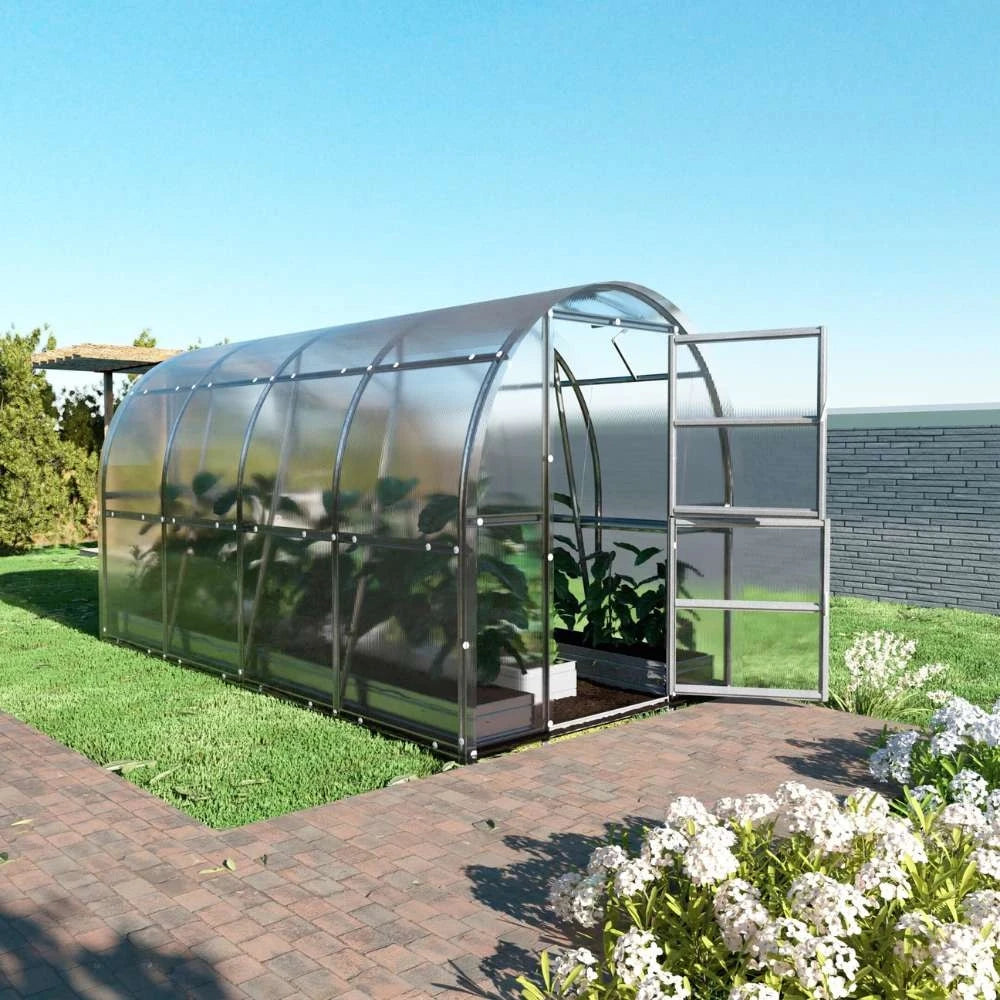 KLASIKA SLIM drivhus 2 x 4 m (8 m2)