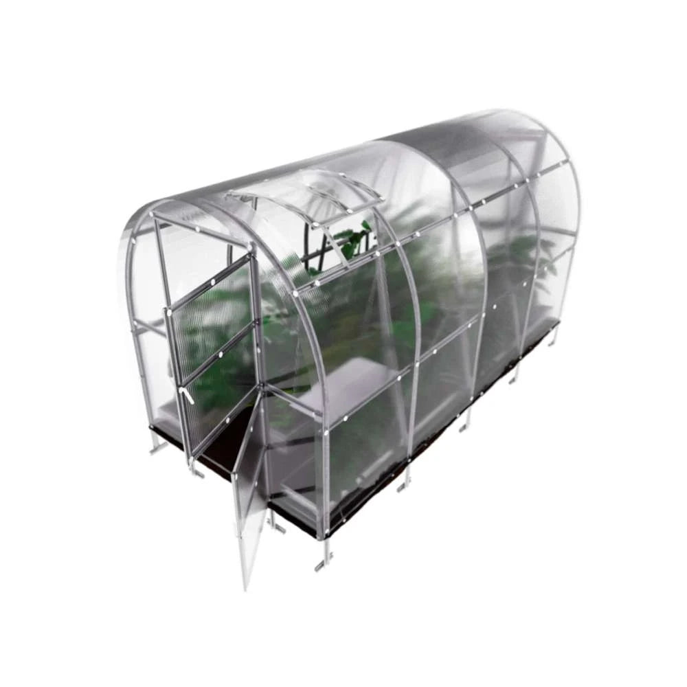 KLASIKA SLIM drivhus 2 x 4 m (8 m2)