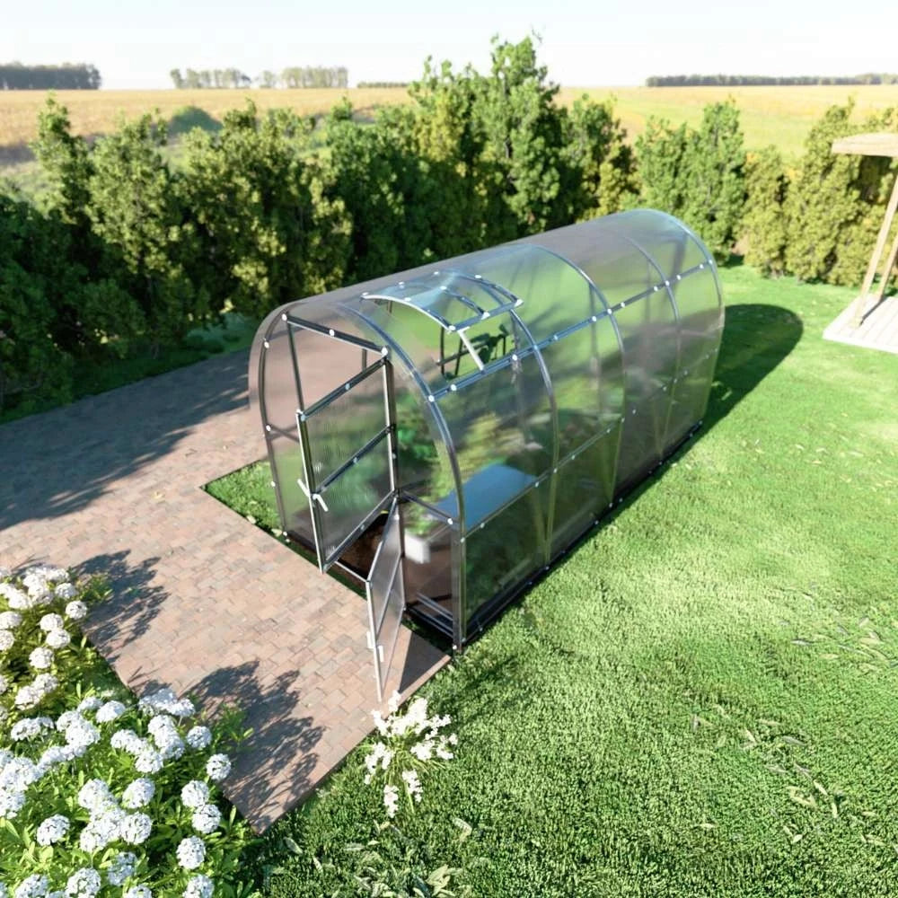 KLASIKA SLIM drivhus 2 x 4 m (8 m2)