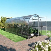 KLASIKA SLIM drivhus 2 x 6 m (12 m2)