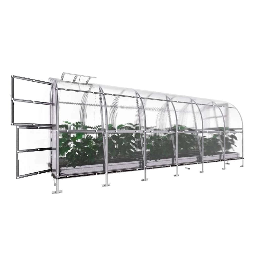 KLASIKA SLIM drivhus 2 x 6 m (12 m2)