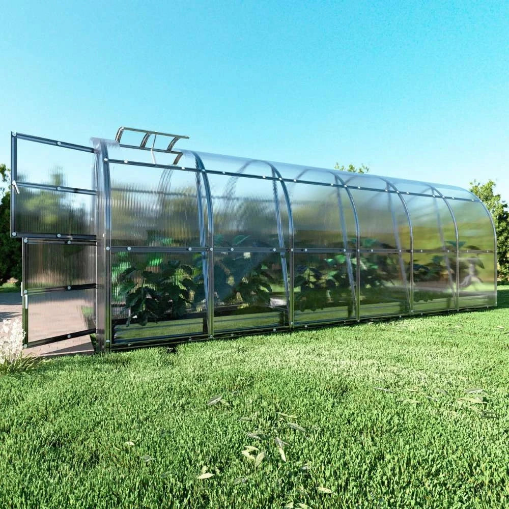 KLASIKA SLIM drivhus 2 x 6 m (12 m2)