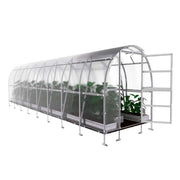 KLASIKA SLIM drivhus 2 x 8 m (16 m2)