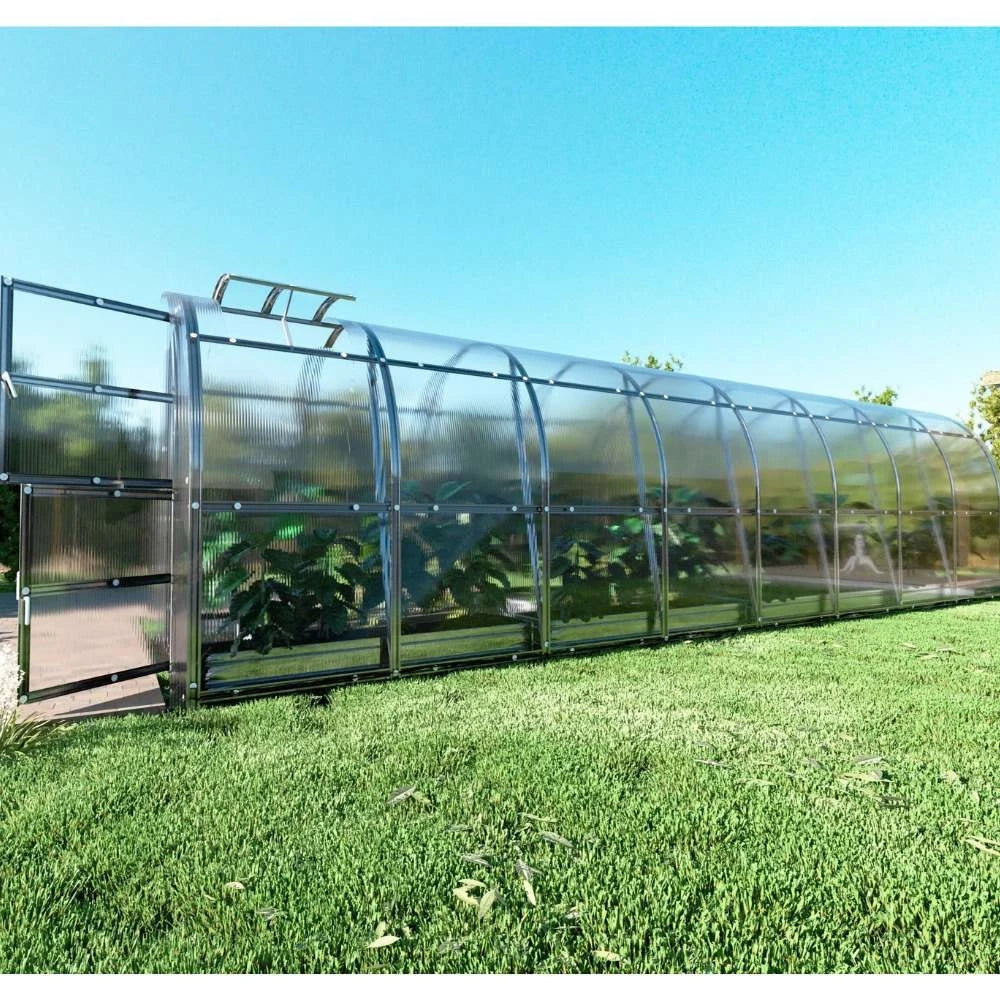 KLASIKA SLIM drivhus 2 x 8 m (16 m2)
