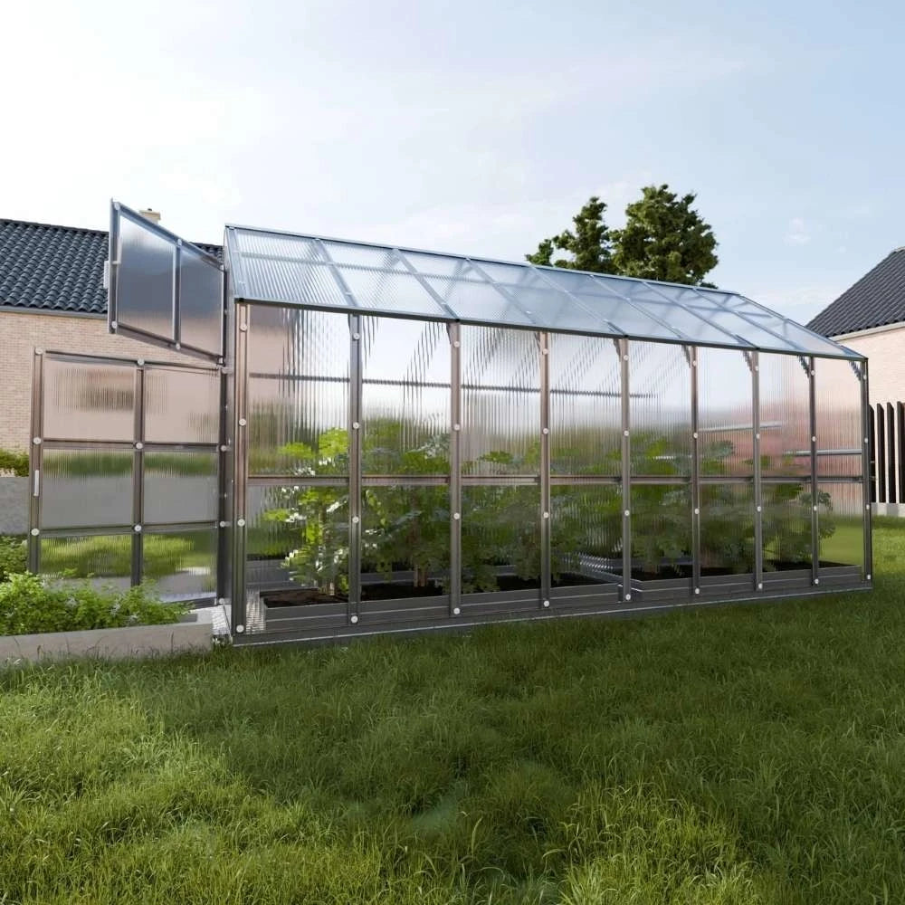 KLASIKA House Drivhus 2,35 x 4,12 m (9,68 m2)