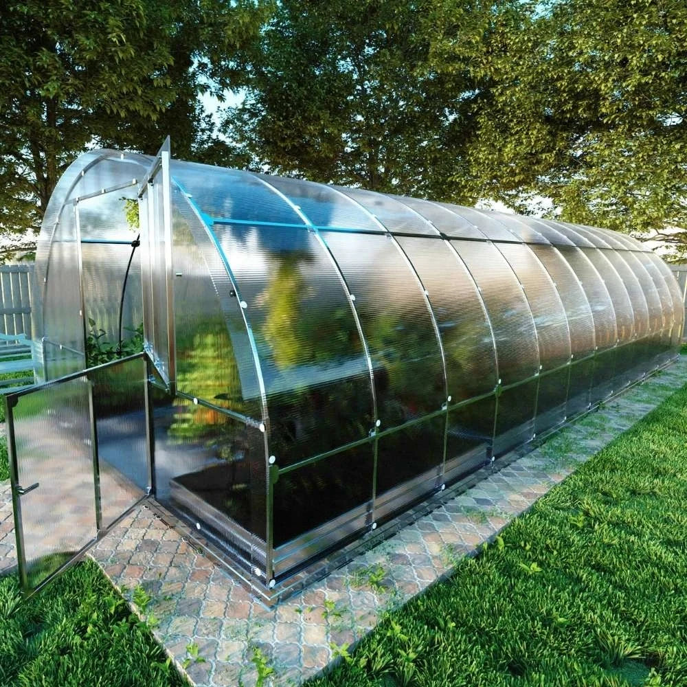 TUBE Arch Drivhus 3 x 8 m (24 m2)