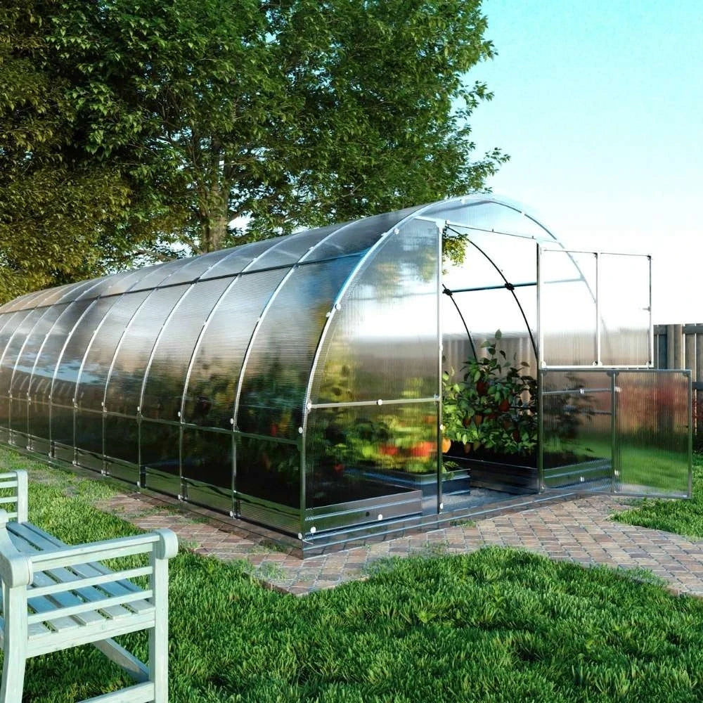 TUBE Arch Drivhus 3 x 8 m (24 m2)