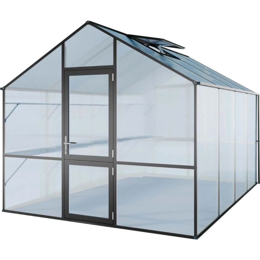 Greenhouse Lilie IV, anthracite-grey