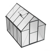 Drivhus Essential Smal Sort 225 cm - Polycarbonat