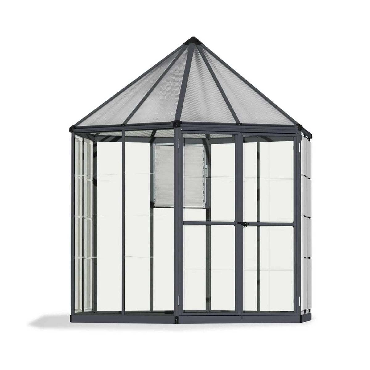 Drivhus Oasis hexagonal 4 m2