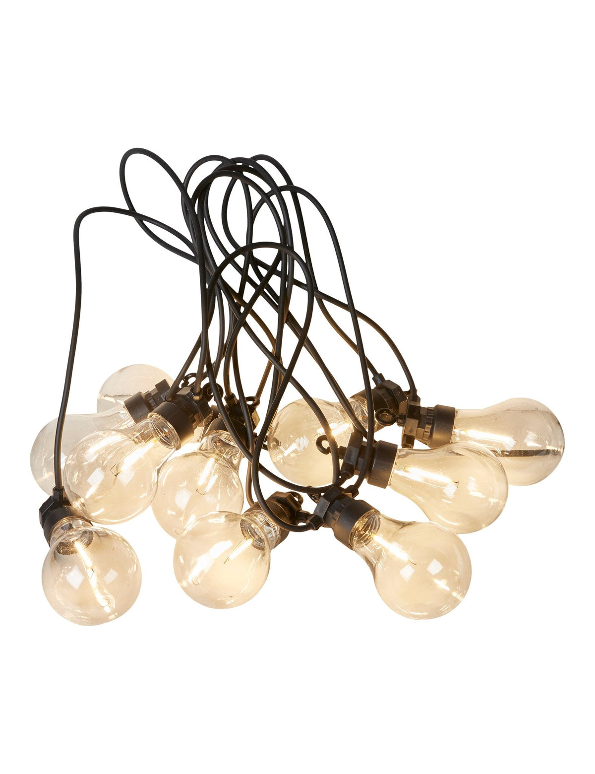 Party String Lights Extension Set, 10 Clear Bulbs, 360 cm