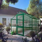 Rose III mosgrønt drivhus KGT – Smuk havepavillon