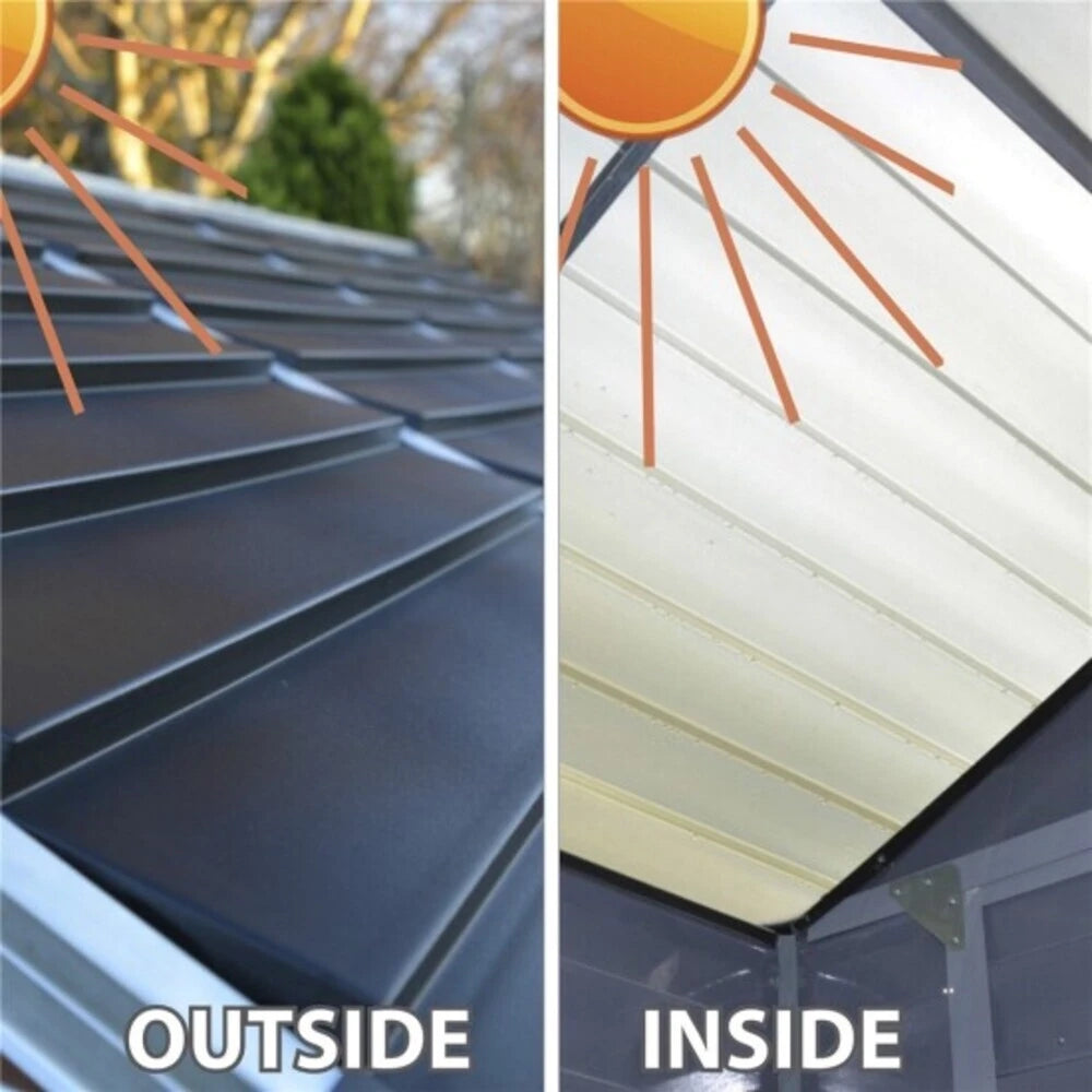 Skur SKYLIGHT 2,8 m2 - Midnatsgrå