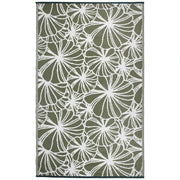 Havetæppe med blomsterprint