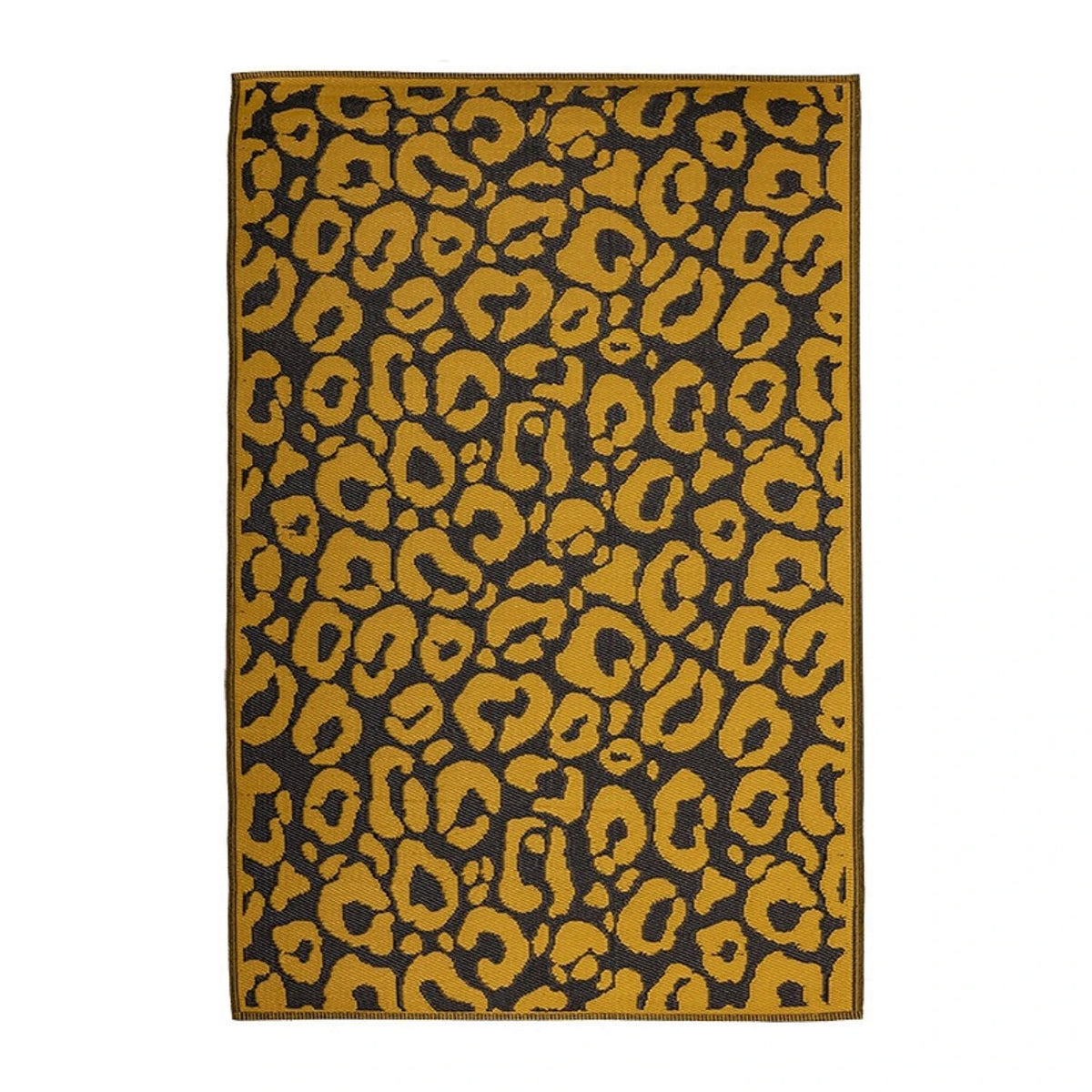 Havetæppe med leopard, L