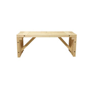 Trallebænk natur 120 cm FSC 100%